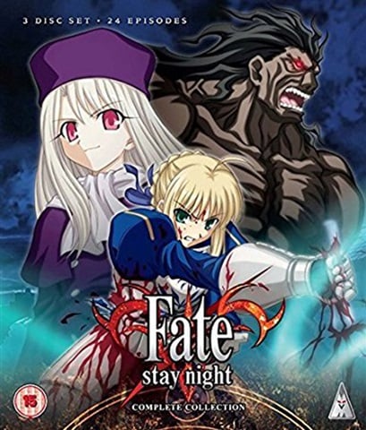 Fate Stay Night Complete Collection (15) 3 Disc - CeX (UK): - Buy